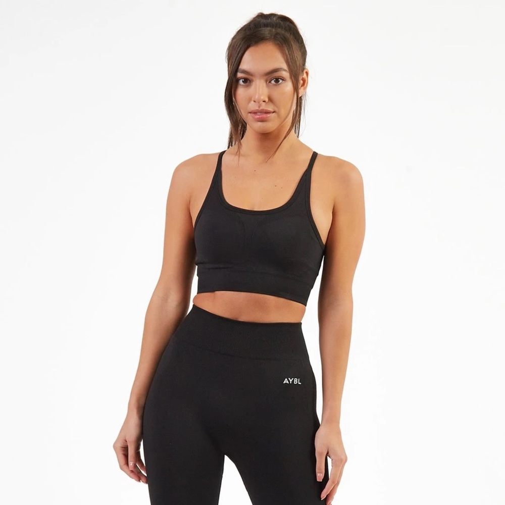 AYBL Motion Seamless Bra - Jet Black